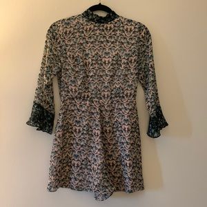 NWT Topshop Romper Floral print